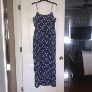 J. Crew floral maxi dress